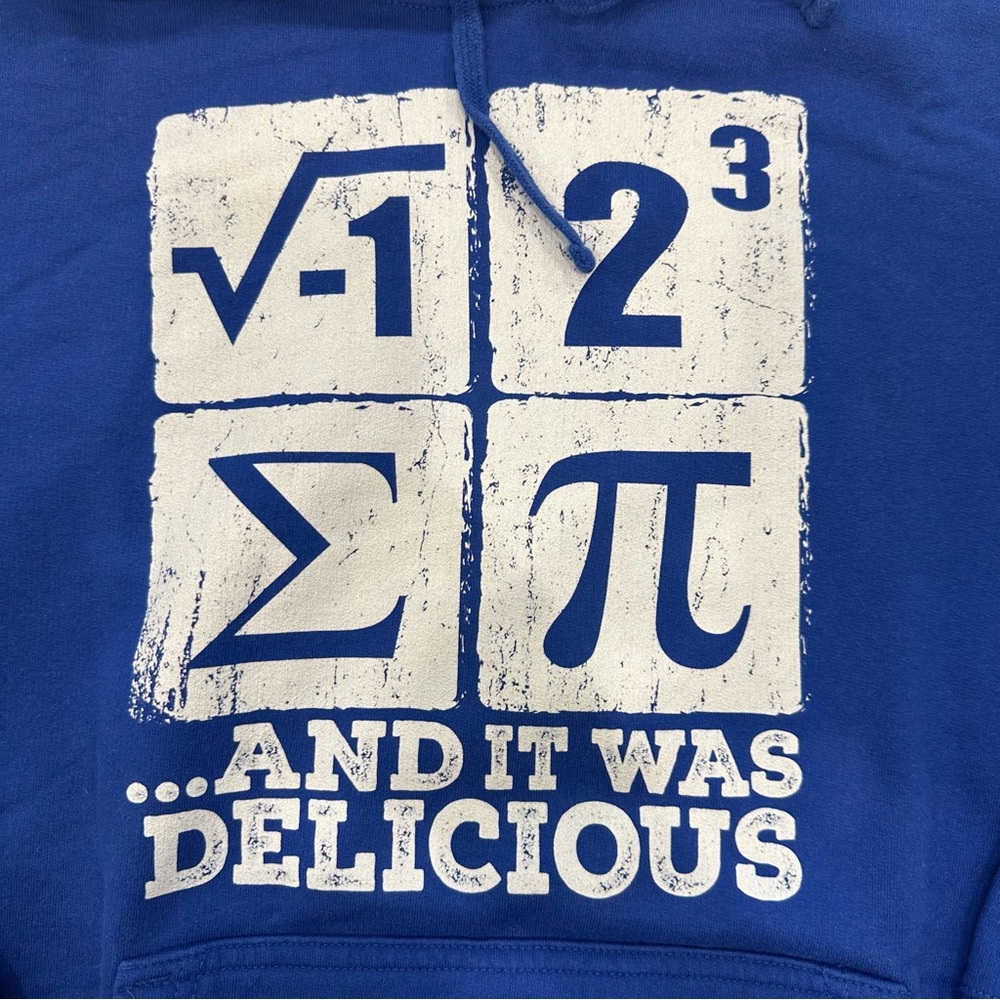 “I 8 Sum Pi And It Was Delicious” Math Joke Hoodie - image 3